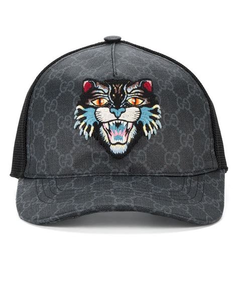 gucci angry cat hat replica|Gucci angry cat resale.